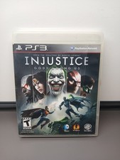 Injustice: Gods Among Us Sony PlayStation 3, 2013 PS3 Complete