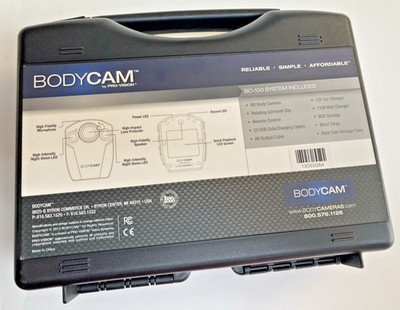 Bodycam BC-100 1080p - By Pro-Vision- Body Camera. New With Case.