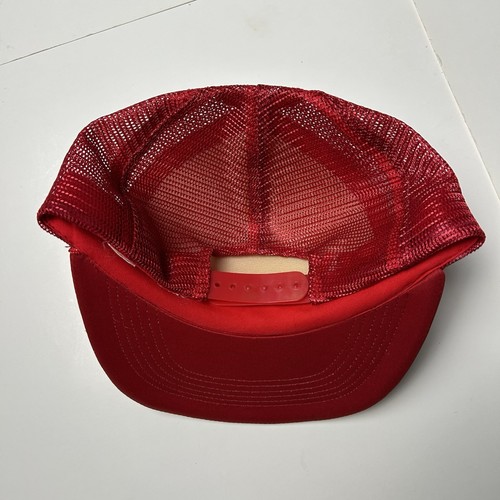 Gorra de camionero vintage Bass Pro Shops Snapback roja sede nacional - Imagen 3 de 5