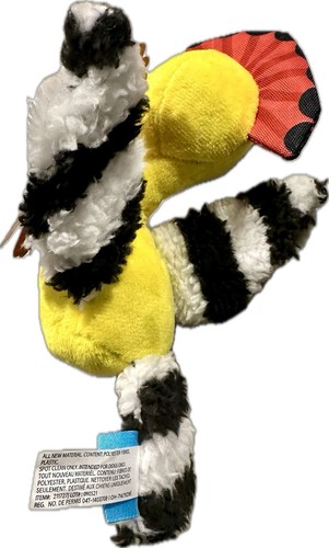 Bark Box Haja Hoopoe Dog Toy Madagascar Unleashed Animal Squeak Crinkle XS-S NEW - Picture 15 of 19