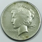 *1921 HIGH RELIEF SILVER PEACE DOLLAR* *RARE DATE* NR#C2087