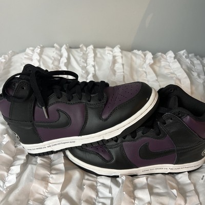 Nike Dunk Hi Fragment Beijing Wine / Black - White Size 5 US Kids/ 6.5 womens 
