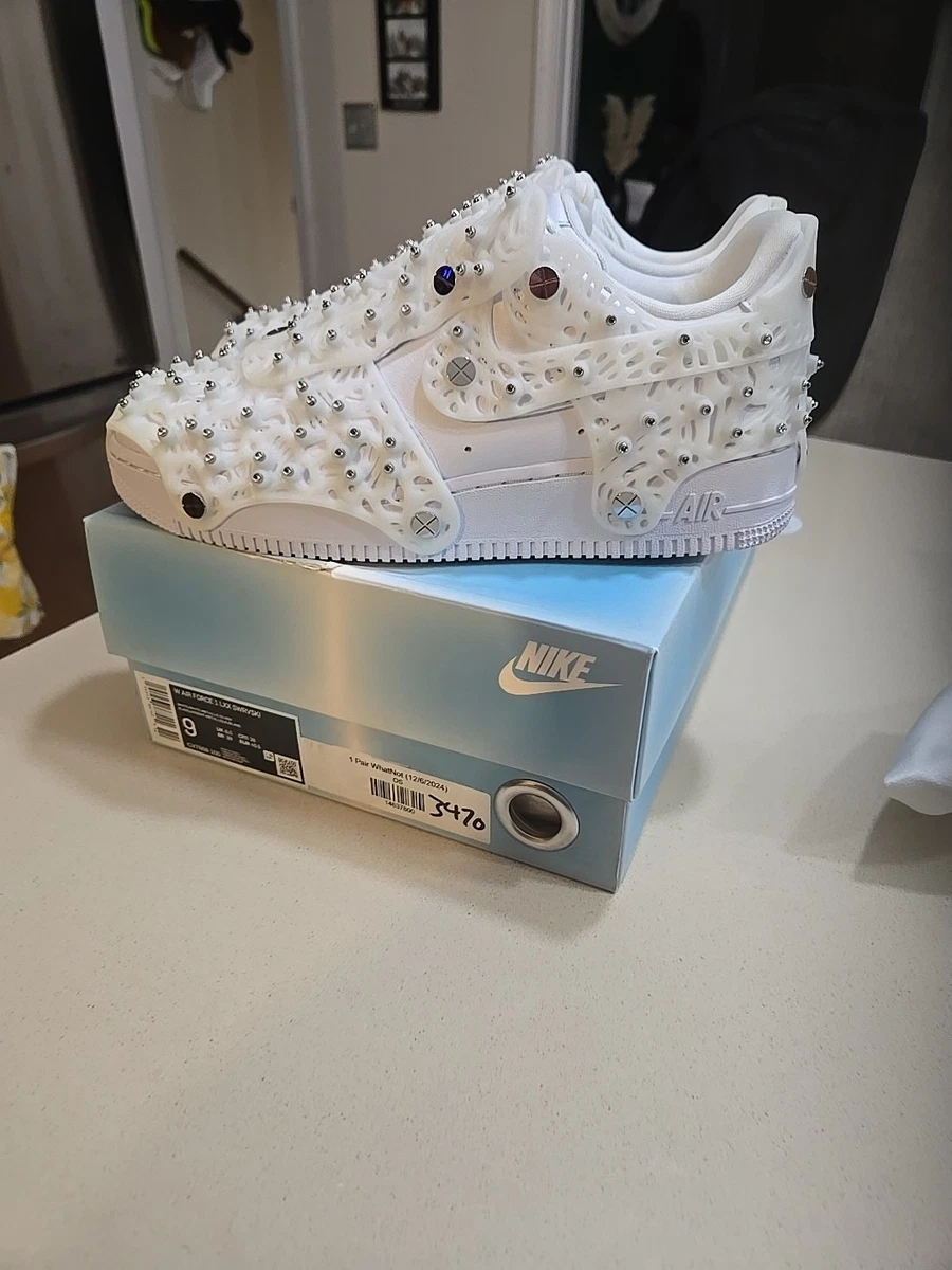 Nike Swarovski x Air Force 1 LXX White W for sale - eBay