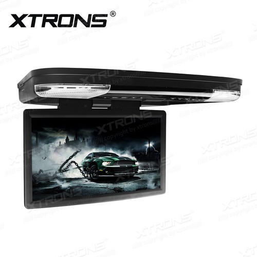 XTRONS Black 15.6in Car Roof Overhead Monitor DVD CD Player Video IR FM USB HDMI - Picture 4 of 9