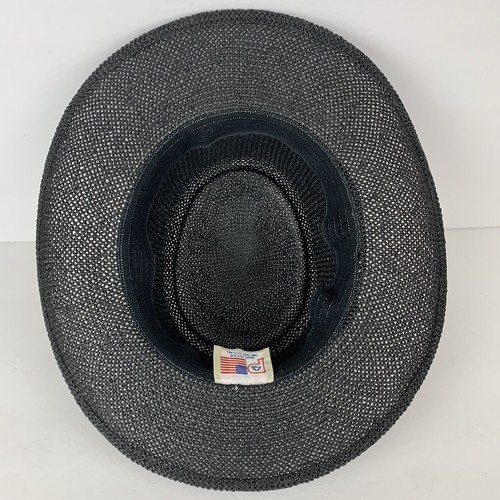 Vintage GTE Byron Nelson Hard Straw Hat Cowboy Sun Golf Made In USA, RARE!!! - Bild 11 von 16