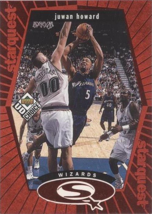 1998-99 Upper Deck UD Choice - Juwan Howard #SQ29 - 1 of 2
