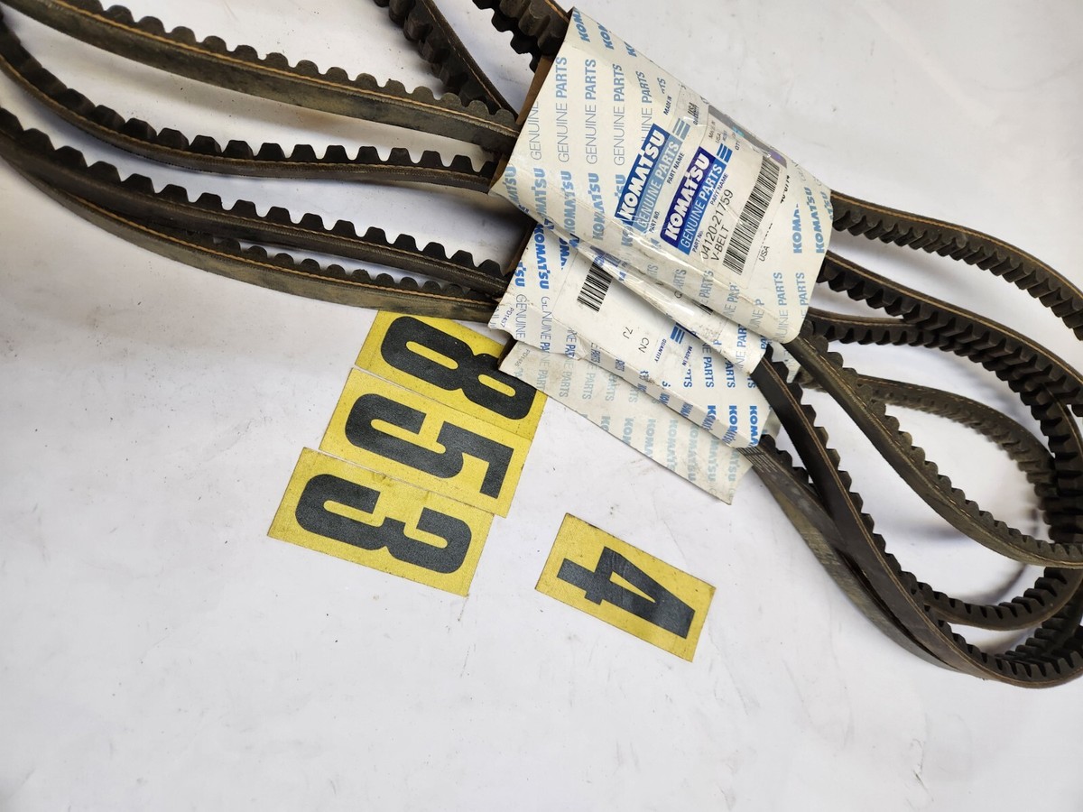 Lot of 4x 0412021759 V-BELT for Komatsu® (04120-21759) | eBay
