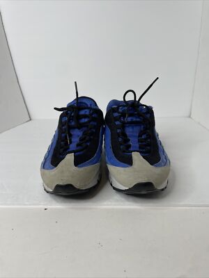 Nike Mens Air Max 95 Size Blue Gray Athletic Running Shoes
