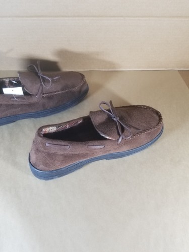 Gold Toe Premier Men's Memory Foam Slippers Size Medium (8-9) New in Box $38 - Picture 10 of 19
