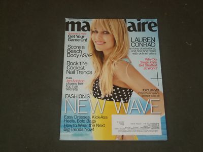 2013 JULY MARIE CLAIRE MAGAZINE - LAUREN CONRAD COVER - B 3355
