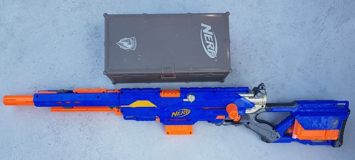 LongStrike CS-6 (N-Strike NERF dart sniper rifle – Long Strike)