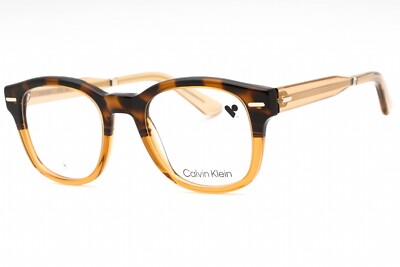CALVIN KLEIN CK23511 220 Eyeglasses Brown Havana Frame 49mm