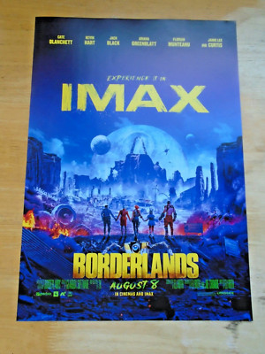 Borderlands (2024) - Offizielles Cineworld UK A3 IMAX Film Werbeposter