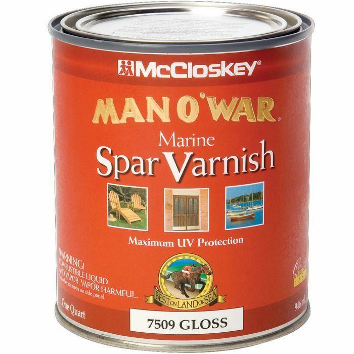 McCloskey Valspar Man O' War Marine Spar Varnish Gallon eBay