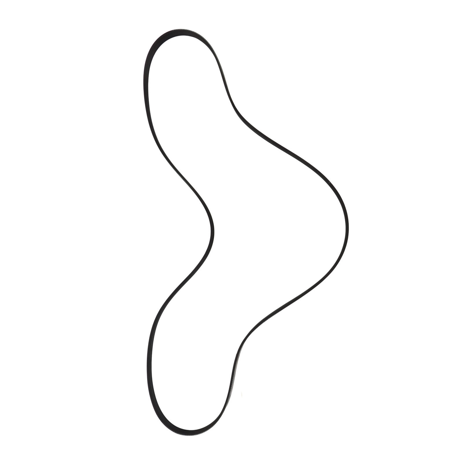 AC Compressor Serpentine Drive Belt 7PK2090 Rubber Oil Heat Resistant