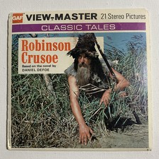 1976 View-Master ROBINSON CRUSOE - 3 Reel Set Booklet 2