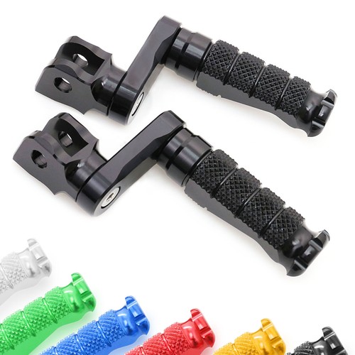 R-FIGHT Front 40mm Lowering Foot Pegs Black For Monster 696/796 08-14 15 16 17 - Picture 2 of 6