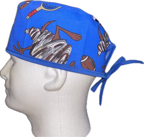 Looney Tunes Taz Sports Scrub Hat Chemo Cap - Picture 2 of 4