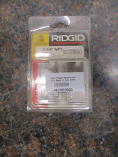 New OEM RIDGID 37885 1-1/4” NPT HIGH SPEED PIPE DIES 12R FREE SHIPPING