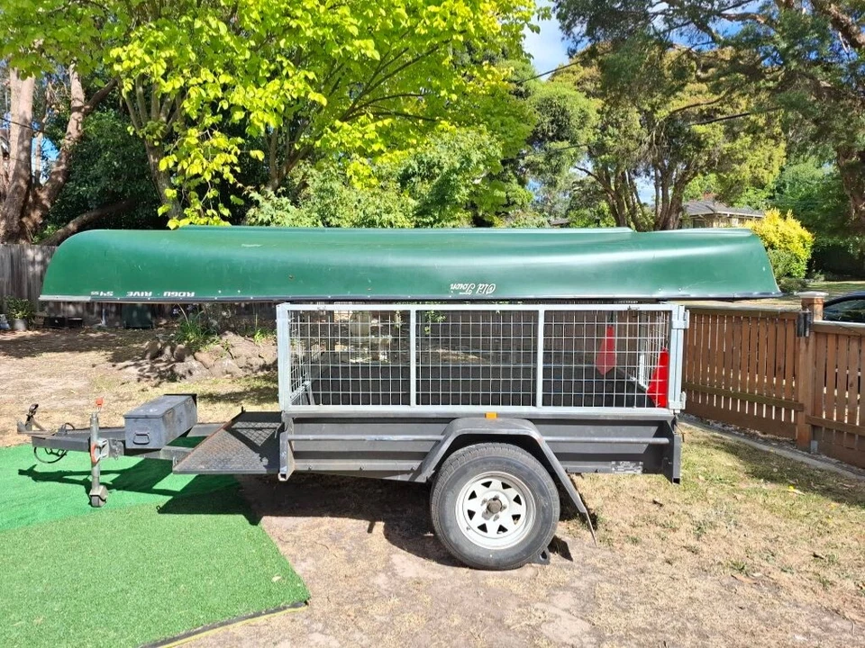 Old Town Canadian Canoe Rogue River 154 ss with motor - image 2 of 4