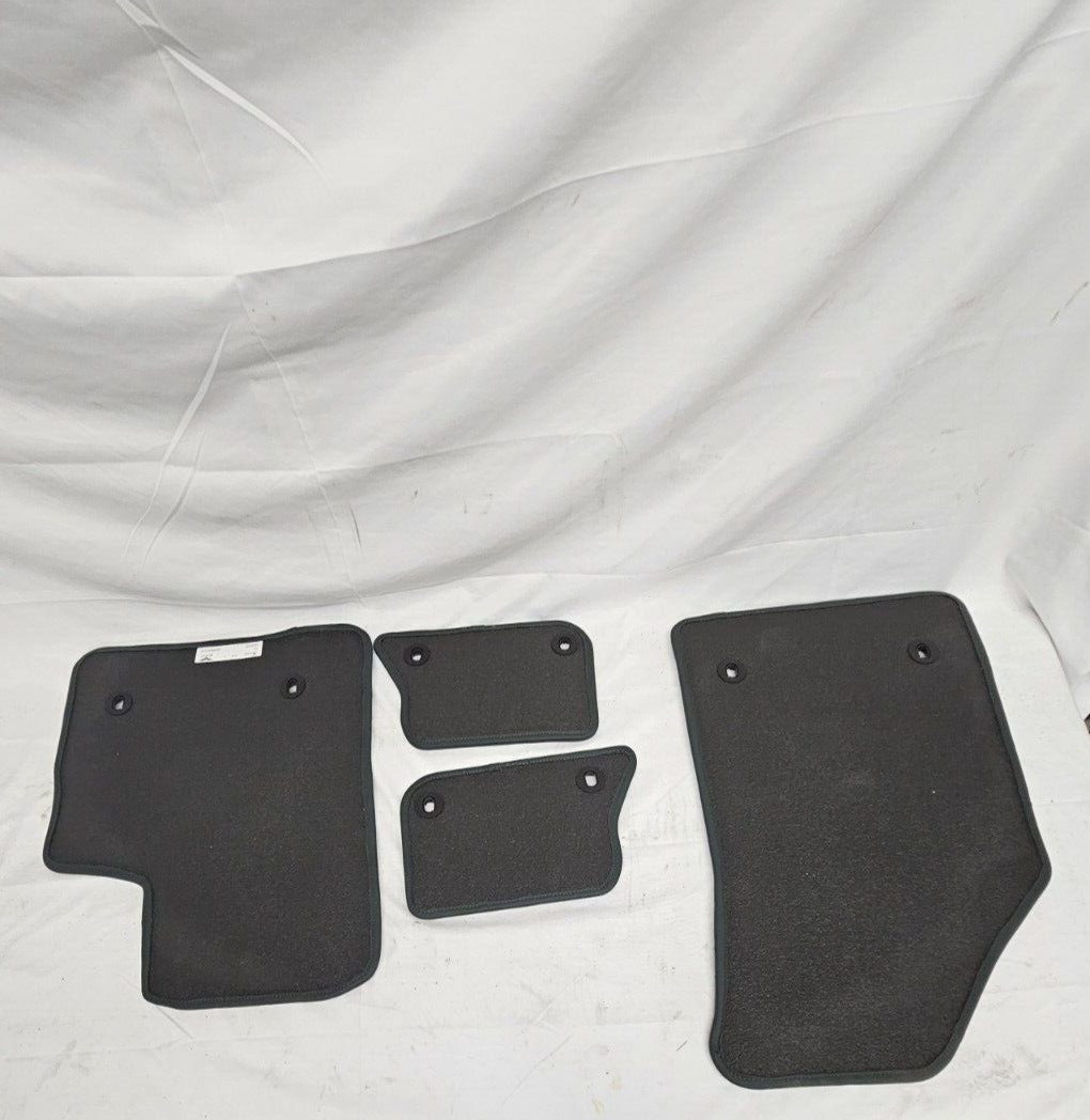 Bentley Cont GT GTC Mats Thick Pile Spruce 2 Piece New Set 3W1863691E1VF OEM Set