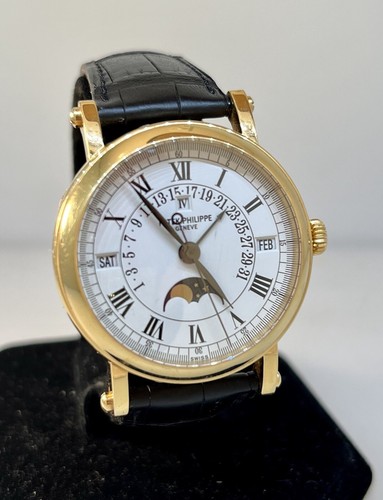 Patek Philippe Calatrava Perpetual Calendar Rose Gold Men