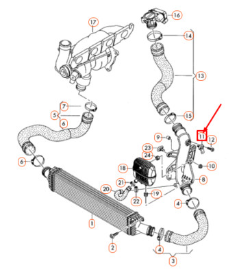 NEW OEM AUDI A4 B8 MAP PRESSURE SENSOR 038906051G GENUINE | eBay