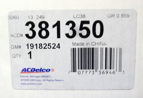381350 AcDelco Manual Transmission Clutch Kit 1995-1996 Ford F250 7.3L - Picture 8 of 8