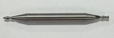 ProCut 1/16'' HSS Ball Nose Double End Mill 2 Flute 3/16'' Shank