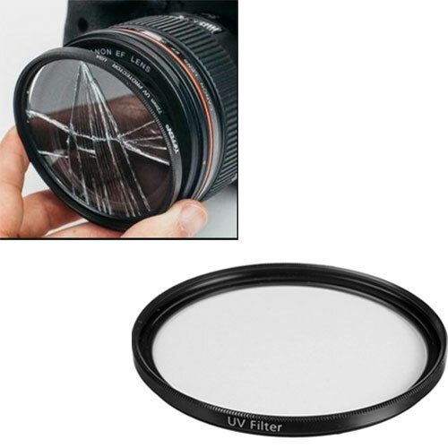 Kit de filtro A&R FOTO 55 mm UV CPL FLD tapa llave capó para Nikon AF-P 18-55 mm - Imagen 2 de 12