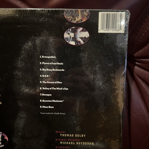 THE GATE TO THE MIND'S EYE Laserdisc COMPUTER ANIMATION MUSIC THOMAS DOLBY New - Picture 4 of 6