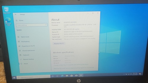 Laptop HP ProBook 650 G2 (SSD 500 GB, Intel Core i5 2,30 GHz, 16 GB) Win10 Pro con bolsa - Imagen 5 de 6