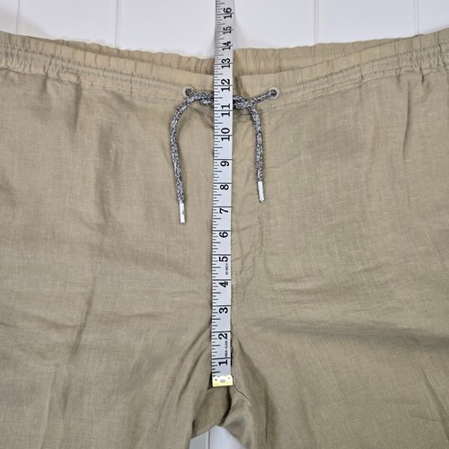 Tommy Bahama Leinen Kordelzug Shorts khaki Herren Gr. XXL leichter Pull-On - Bild 7 von 8