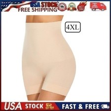 Women Tummy Control Shapewear High-Waist Slimming Panties Body Shaper Size 4XL