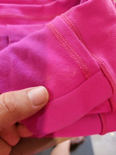 Ivviva By Lululemon Perfect Your Practice Jacket Magenta Pink Luon Size 12 - Picture 10 of 13