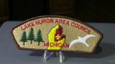 BSA Council Patch: Lake Huron Area Council, Michigan Patch