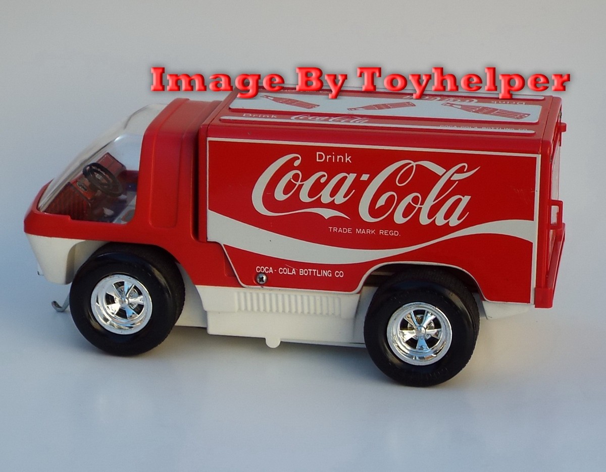 Vintage Taiyo Coca-Cola Coke Big Wheel Van Truck Japan NIB | eBay