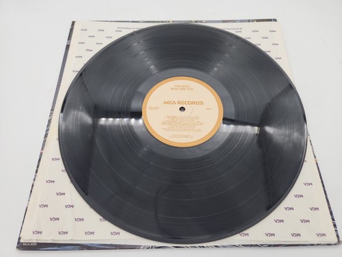 THE WHO WHO ARE YOU MCA VINYL LP MCA-3050 Keep Clear Sister Disco 1978 - Picture 5 of 16