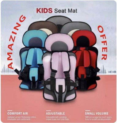 Child Car Seat Safety Mat for 9m - 12 Years old Adjustable