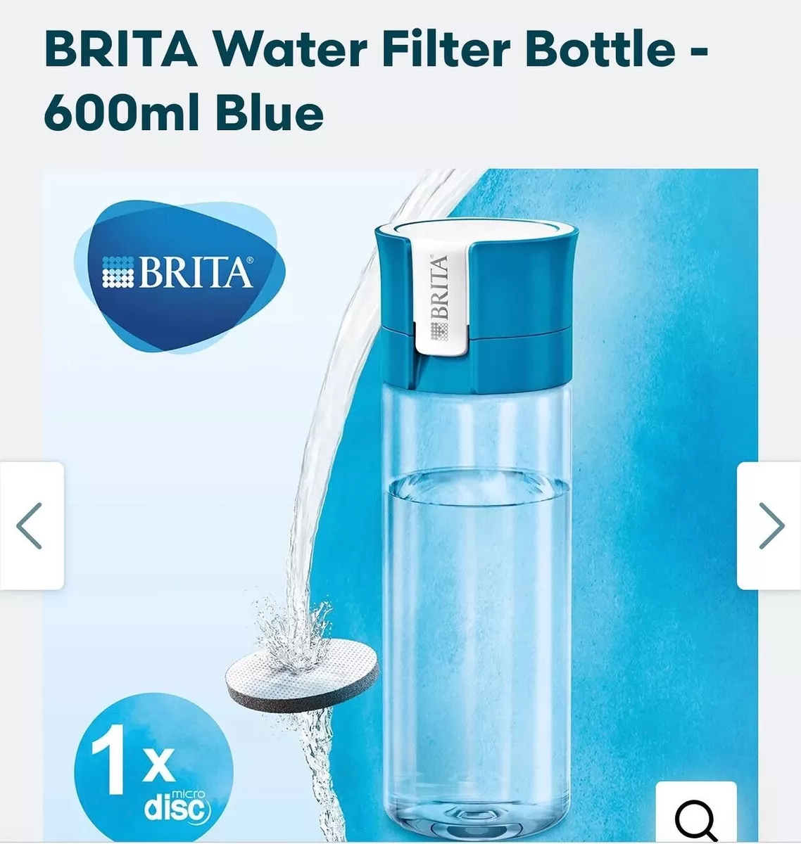 BRITA Fill&Go Filter Disks 8-pack