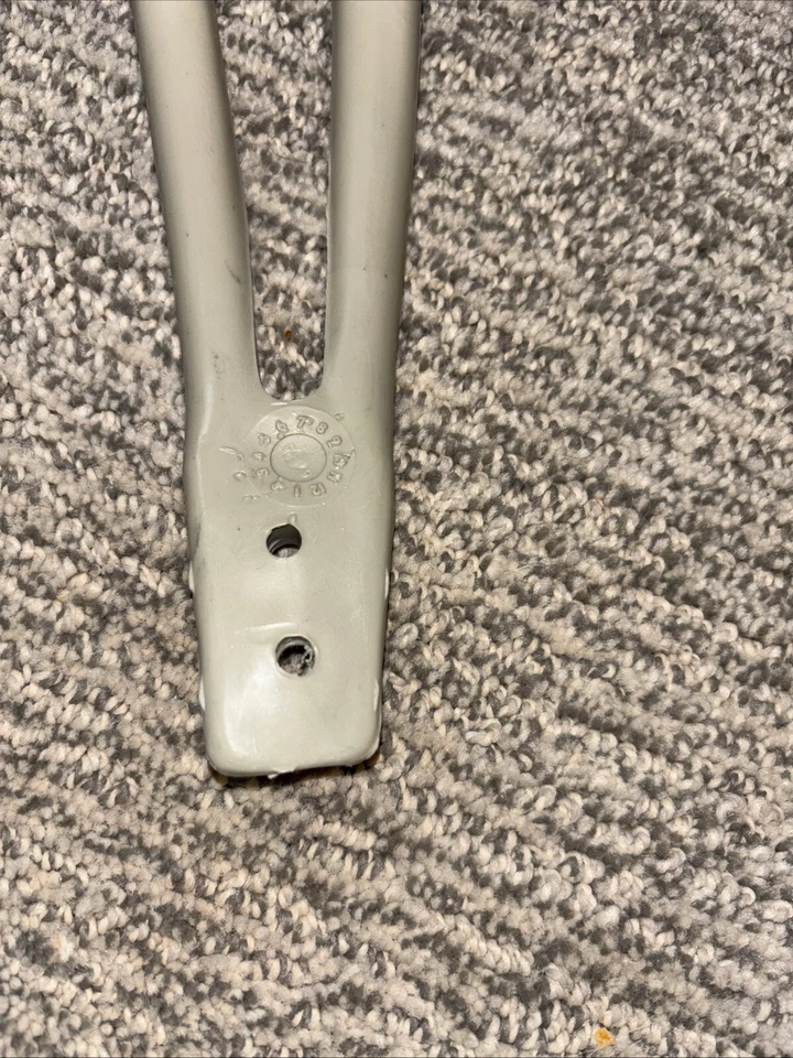 Mascarilla Original Vintage Wilson 2 Bares Años 60 Con Barra Nariz Suspensión Taupe Foto 4 de 4