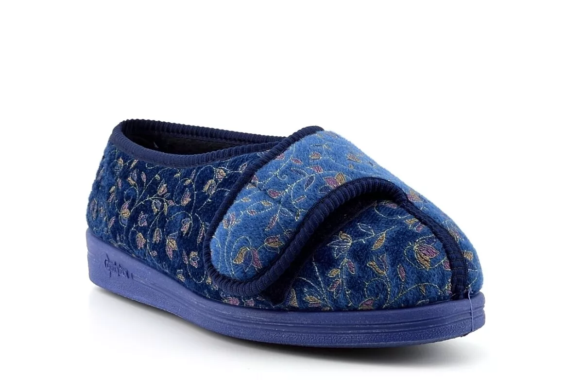 Ladies wide fit slippers size 5 hot sale