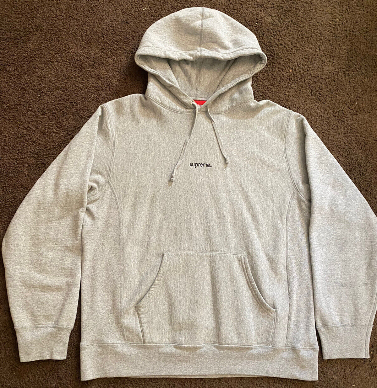 Lサイズ　Micro Logo Hooded Sweatshirt