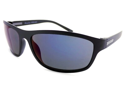 Bloc Hornet 2 Sonnenbrille mattschwarz mit blau verspiegelten CAT.3-Gläsern X150
