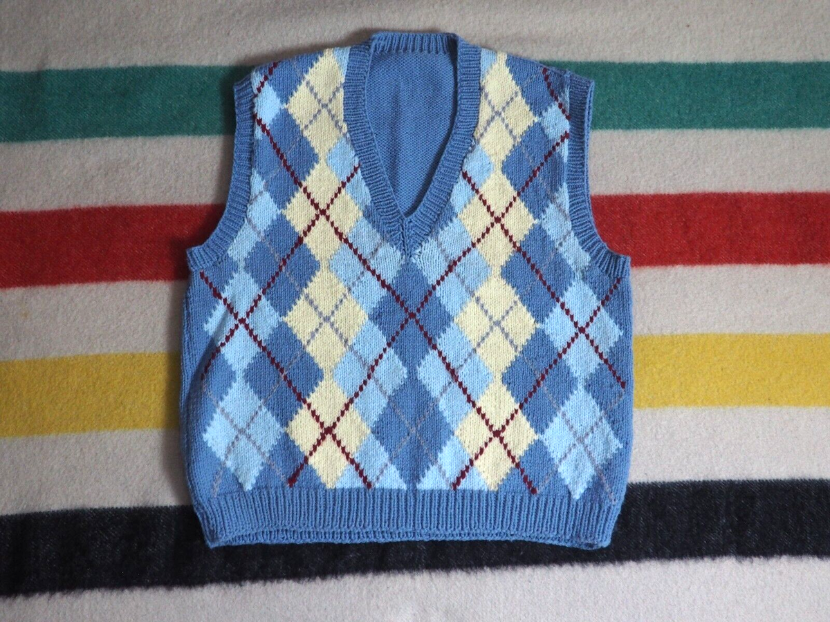 トップス IRENE Argyle Knit Vest Light Blue アイレネ - IRENE | Argyle Knit Vest-Light Blue-36の通販