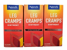 Hylands Leg Cramps OINTMENT 2.5oz ( 3 tubes ) --