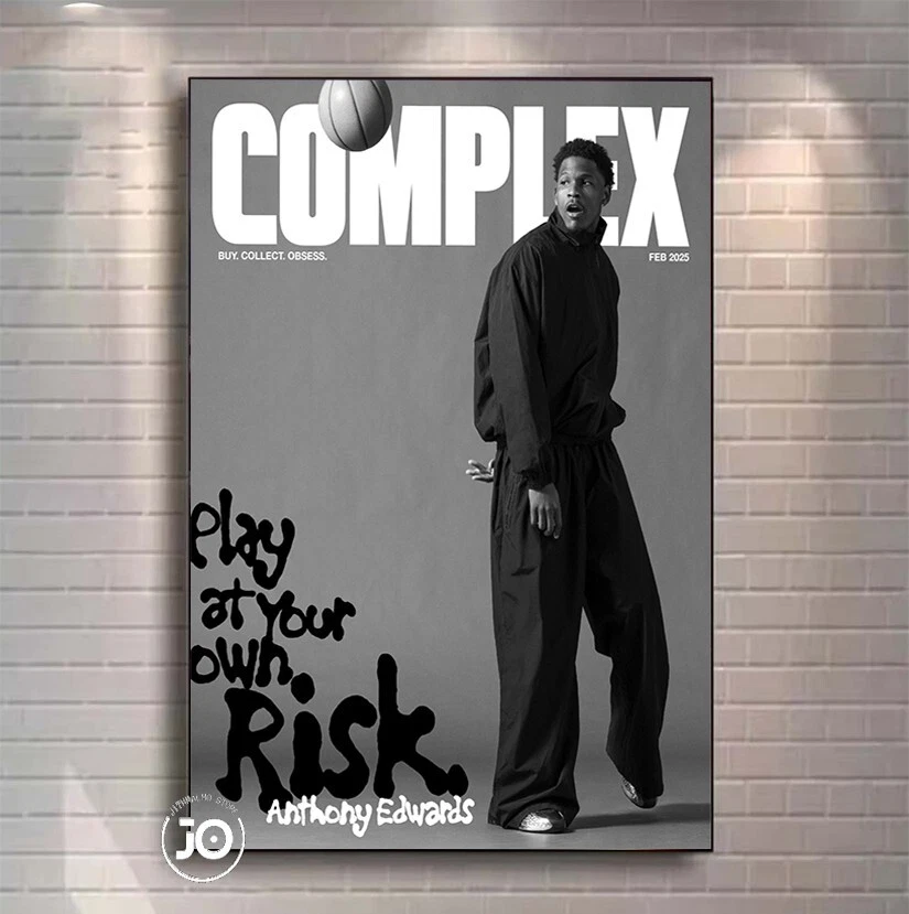 Anthony Edwards Poster 2025, The Making of a Superstar Anthony Edwards Print