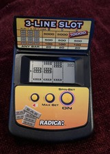 Radica 3-Line Slot Electronic Handheld Model 2871 Casino Game