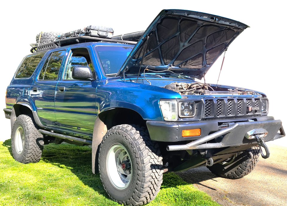 Hood Strut Kit for Toyota ’90-95 4Runner & '89-95 Pickup by Spiker ...