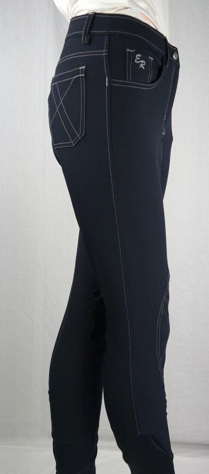 EURO-STAR Eurostar Reithose Easy Rider Zohra Full Grip Navy SALE